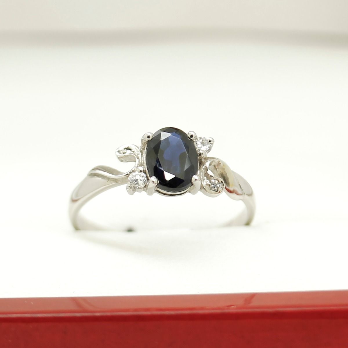 Vintage Sapphire & Diamond Three Stone Trilogy Engagement Ring – Ellibelle  Jewellery